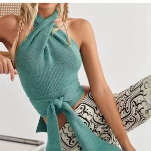 Free People Convertible Top in Purple